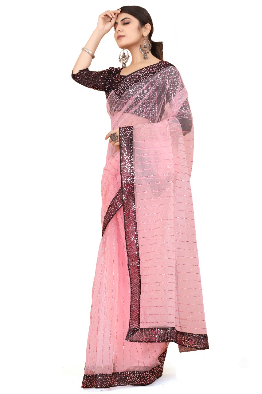 Vanshaft Woven Cotton Saree For With Blouse 